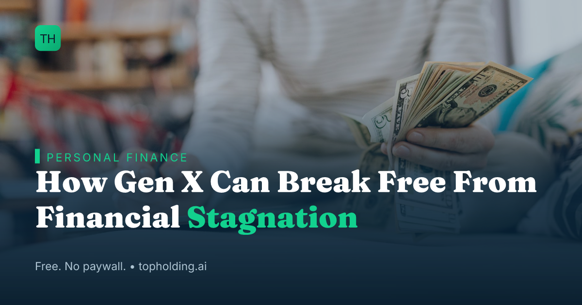How Gen X Can Break Free From Financial Stagnation