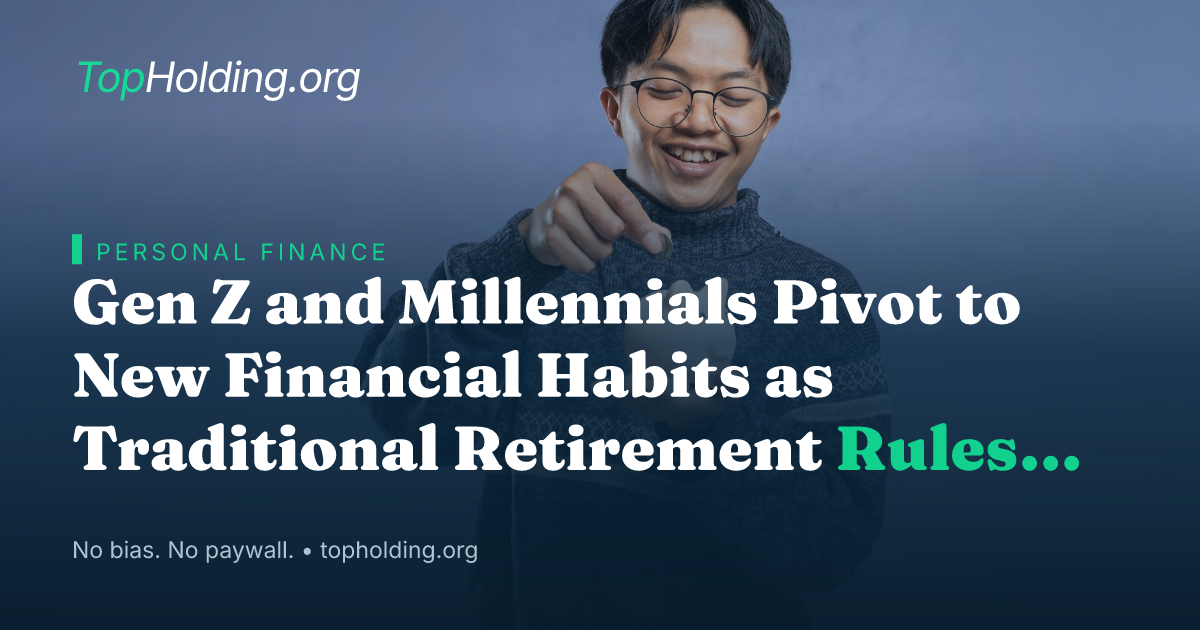 Gen Z and Millennials Pivot to New Financial Habits as Traditional Retirement Rules Fade
