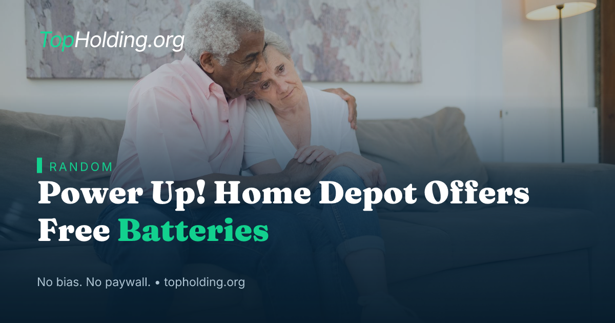 Power Up! Home Depot Offers Free Batteries