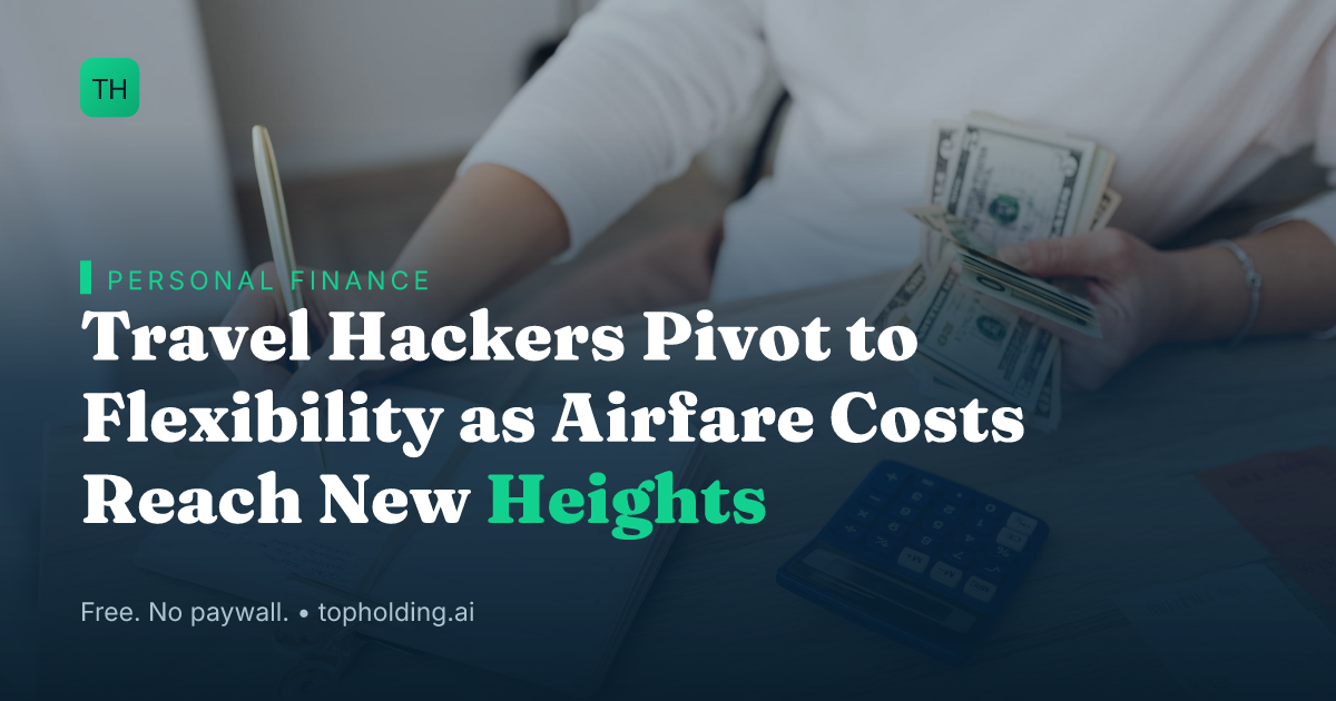 Travel Hackers Pivot to Flexibility as Airfare Costs Reach New Heights