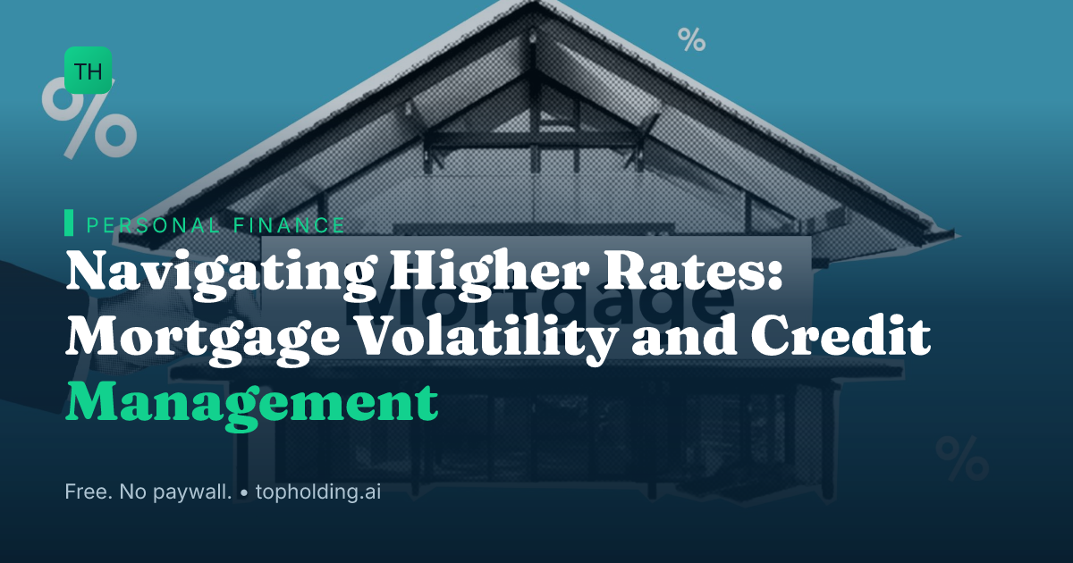 Navigating Higher Rates: Mortgage Volatility and Credit Management
