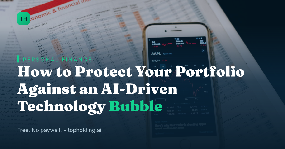 How to Protect Your Portfolio Against an AI-Driven Technology Bubble