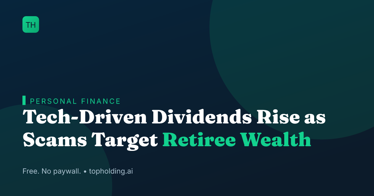 Tech-Driven Dividends Rise as Scams Target Retiree Wealth
