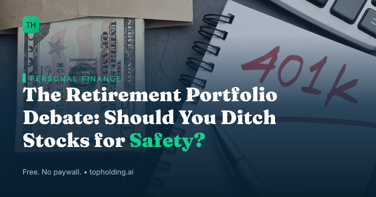 The Retirement Portfolio Debate: Should You Ditch Stocks for Safety?