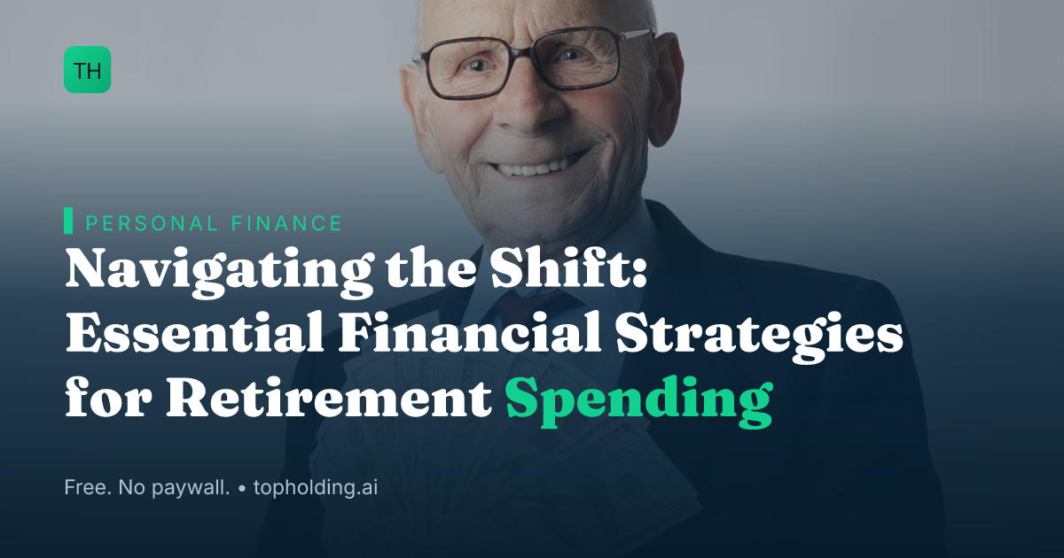Navigating the Shift: Essential Financial Strategies for Retirement Spending