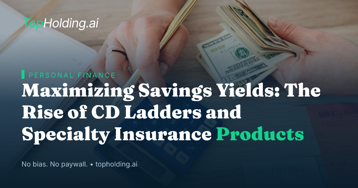 Maximizing Savings Yields: The Rise of CD Ladders and Specialty Insurance Products