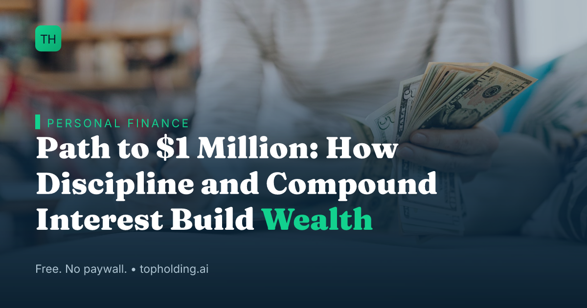 Path to $1 Million: How Discipline and Compound Interest Build Wealth