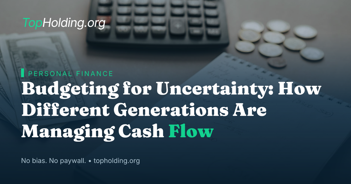 Budgeting for Uncertainty: How Different Generations Are Managing Cash Flow