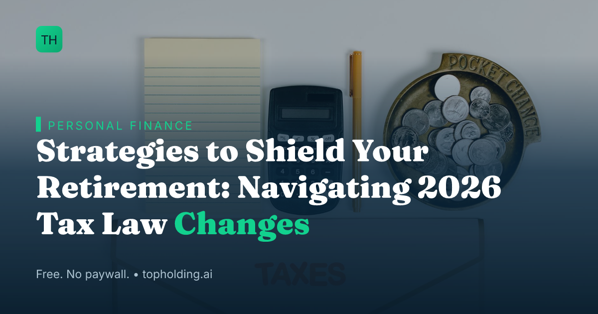 Strategies to Shield Your Retirement: Navigating 2026 Tax Law Changes