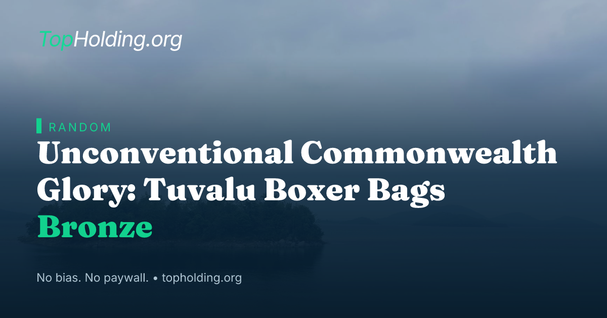 Unconventional Commonwealth Glory: Tuvalu Boxer Bags Bronze