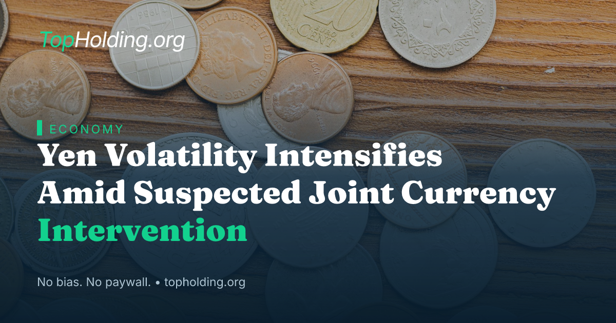 Yen Volatility Intensifies Amid Suspected Joint Currency Intervention