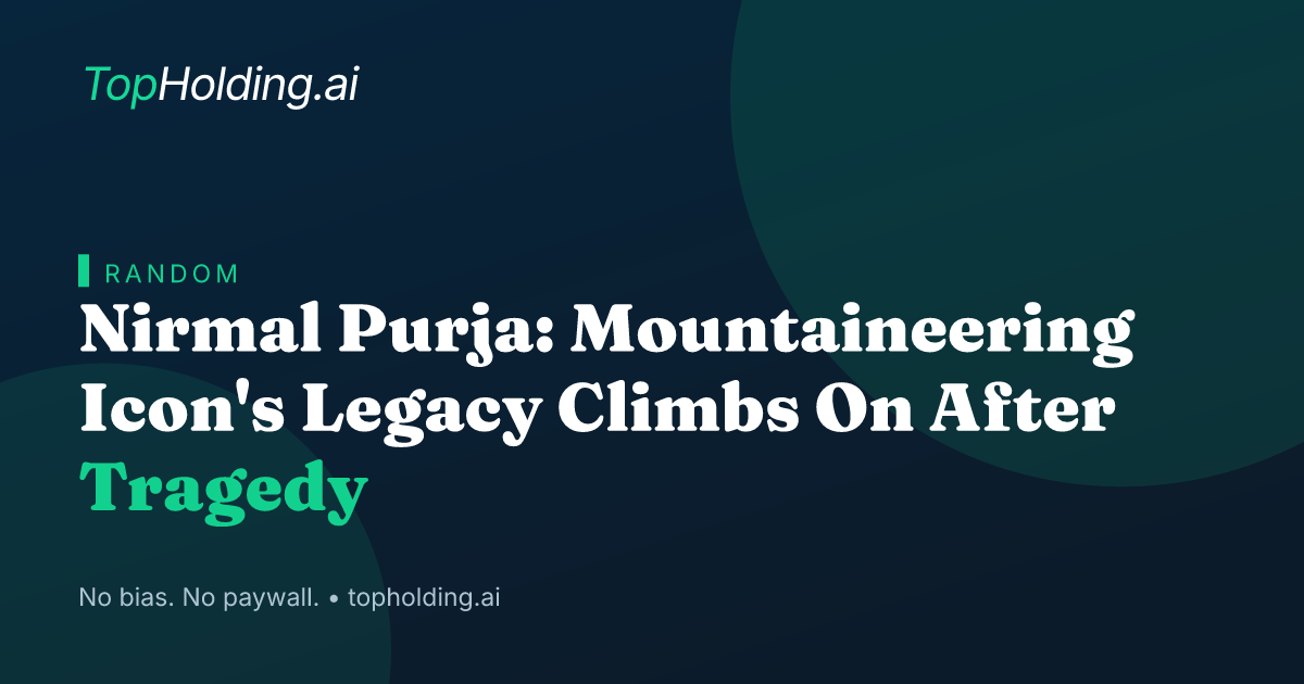 Nirmal Purja: Mountaineering Icon's Legacy Climbs On After Tragedy