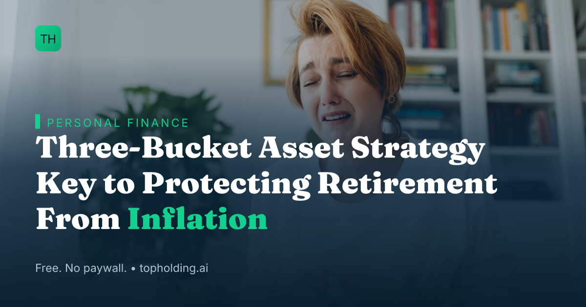 Three-Bucket Asset Strategy Key to Protecting Retirement From Inflation