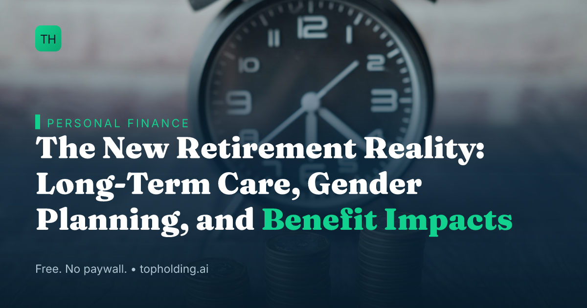The New Retirement Reality: Long-Term Care, Gender Planning, and Benefit Impacts