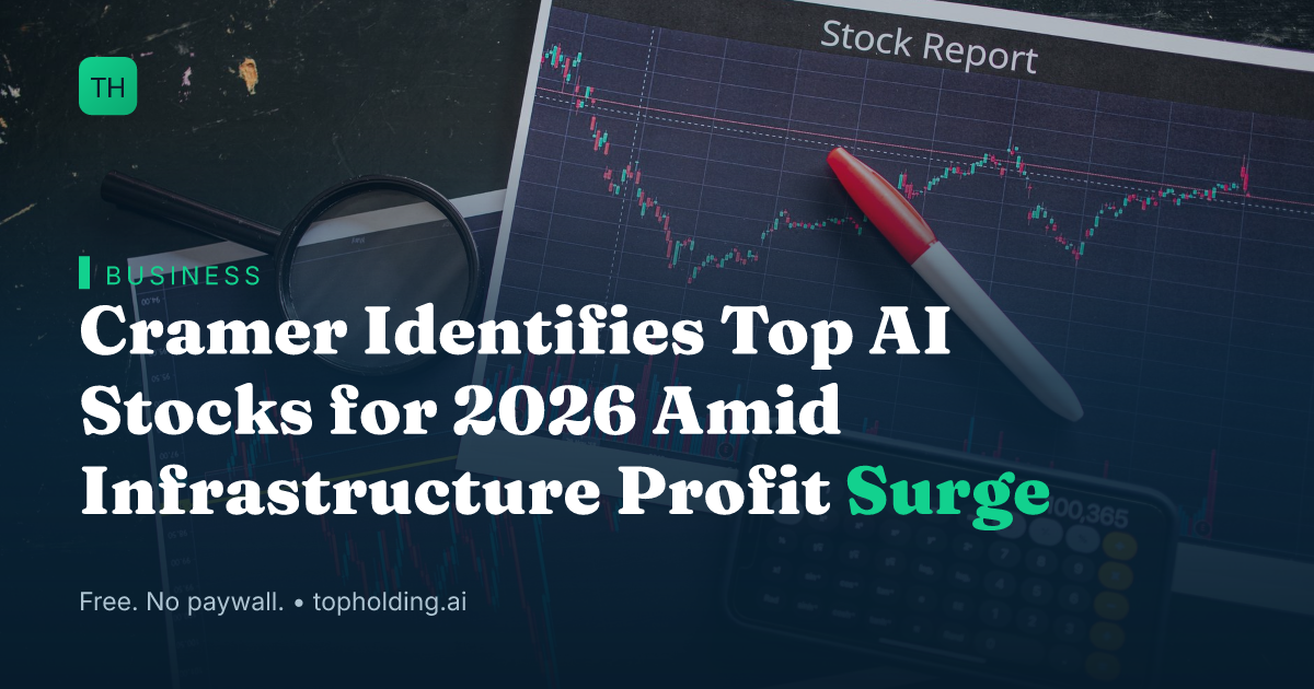 Cramer Identifies Top AI Stocks for 2026 Amid Infrastructure Profit Surge