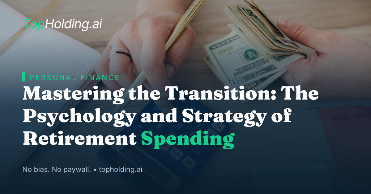Mastering the Transition: The Psychology and Strategy of Retirement Spending