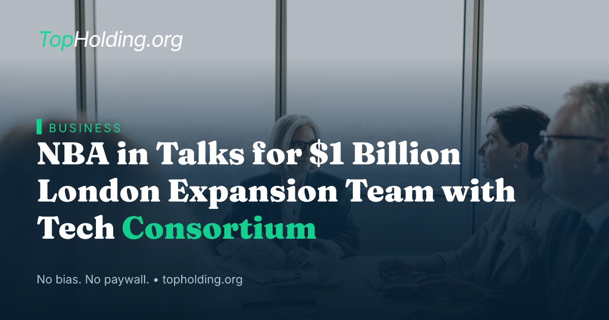 NBA in Talks for $1 Billion London Expansion Team with Tech Consortium