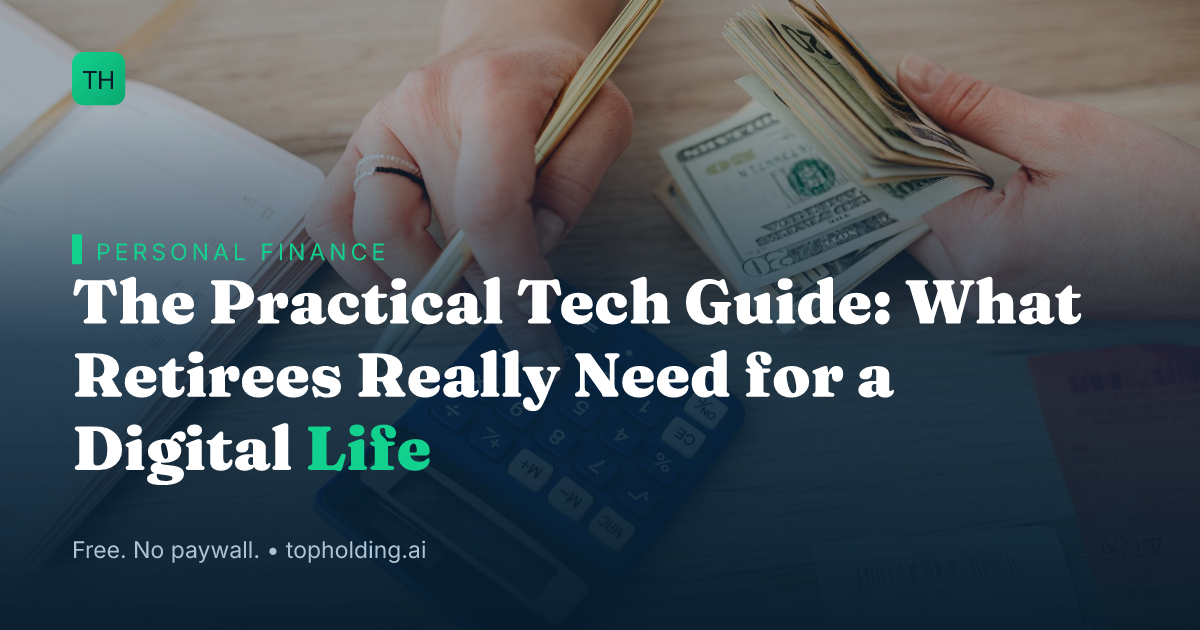 The Practical Tech Guide: What Retirees Really Need for a Digital Life