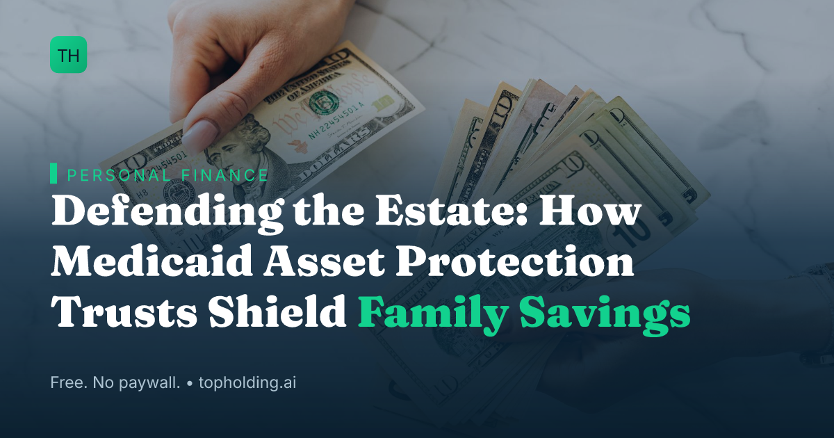Defending the Estate: How Medicaid Asset Protection Trusts Shield Family Savings
