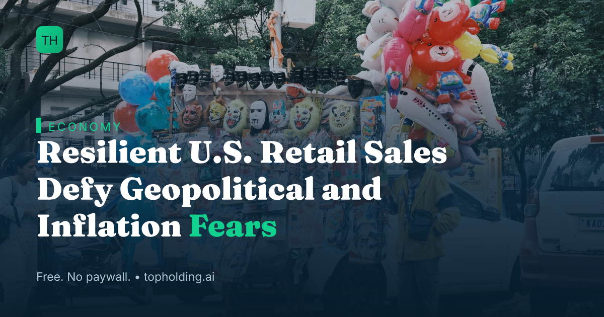 Resilient U.S. Retail Sales Defy Geopolitical and Inflation Fears