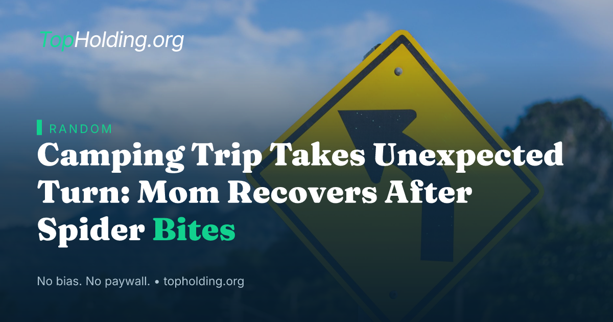 Camping Trip Takes Unexpected Turn: Mom Recovers After Spider Bites