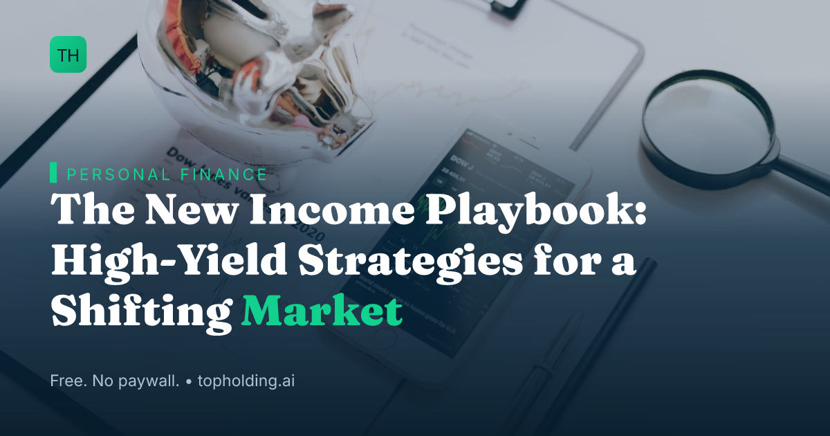 The New Income Playbook: High-Yield Strategies for a Shifting Market