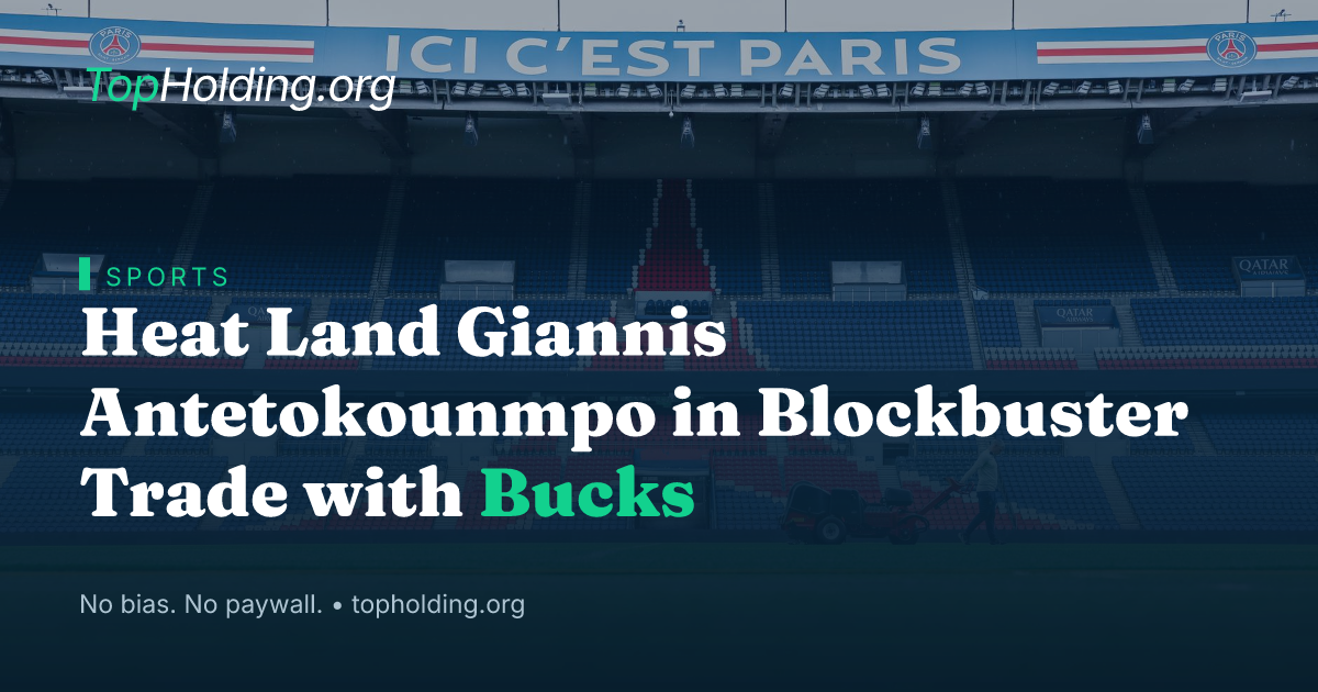 Heat Land Giannis Antetokounmpo in Blockbuster Trade with Bucks