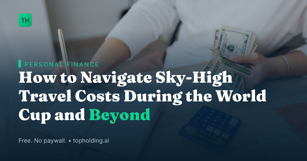 How to Navigate Sky-High Travel Costs During the World Cup and Beyond