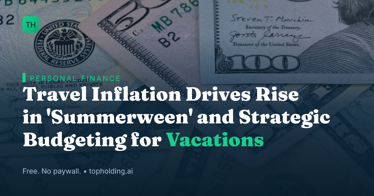 Travel Inflation Drives Rise in 'Summerween' and Strategic Budgeting for Vacations
