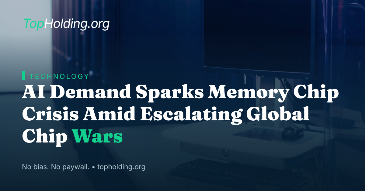 AI Demand Sparks Memory Chip Crisis Amid Escalating Global Chip Wars
