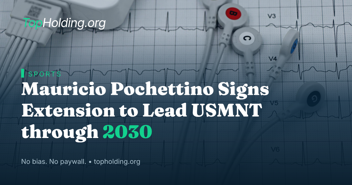 Mauricio Pochettino Signs Extension to Lead USMNT through 2030