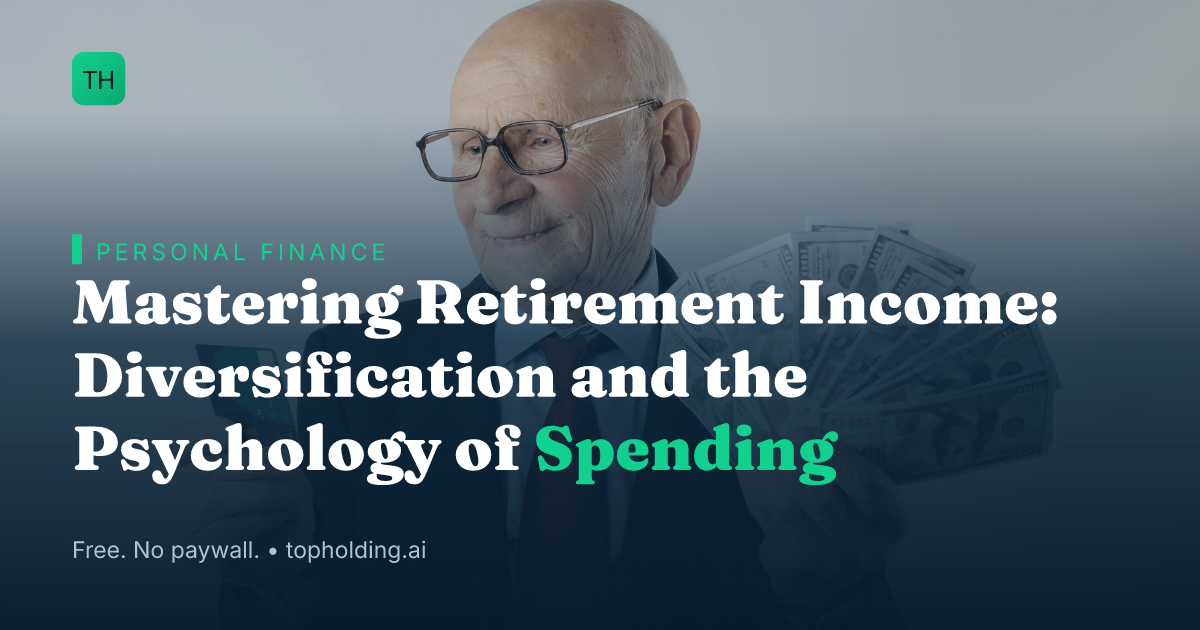 Mastering Retirement Income: Diversification and the Psychology of Spending