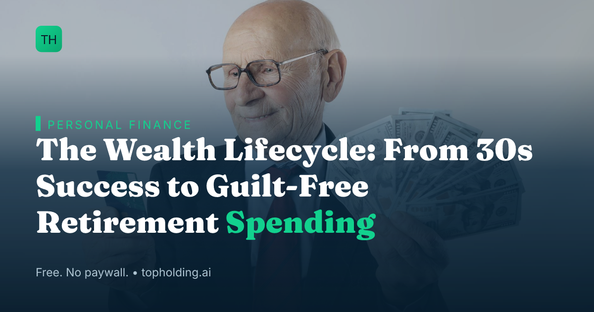 The Wealth Lifecycle: From 30s Success to Guilt-Free Retirement Spending