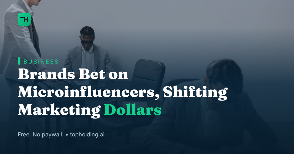 Brands Bet on Microinfluencers, Shifting Marketing Dollars