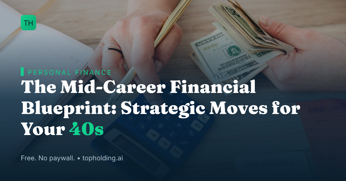 The Mid-Career Financial Blueprint: Strategic Moves for Your 40s