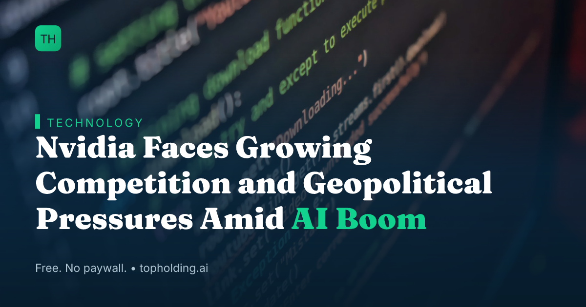 Nvidia Faces Growing Competition and Geopolitical Pressures Amid AI Boom