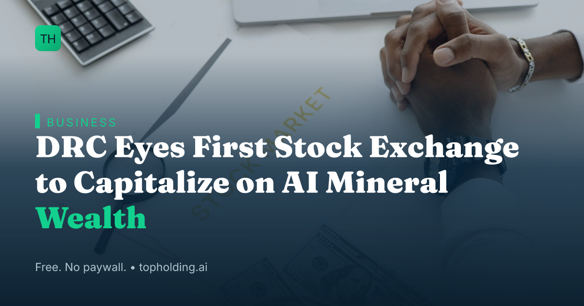 DRC Eyes First Stock Exchange to Capitalize on AI Mineral Wealth