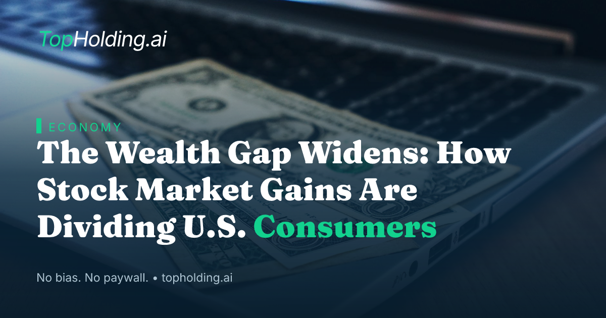 The Wealth Gap Widens: How Stock Market Gains Are Dividing U.S. Consumers