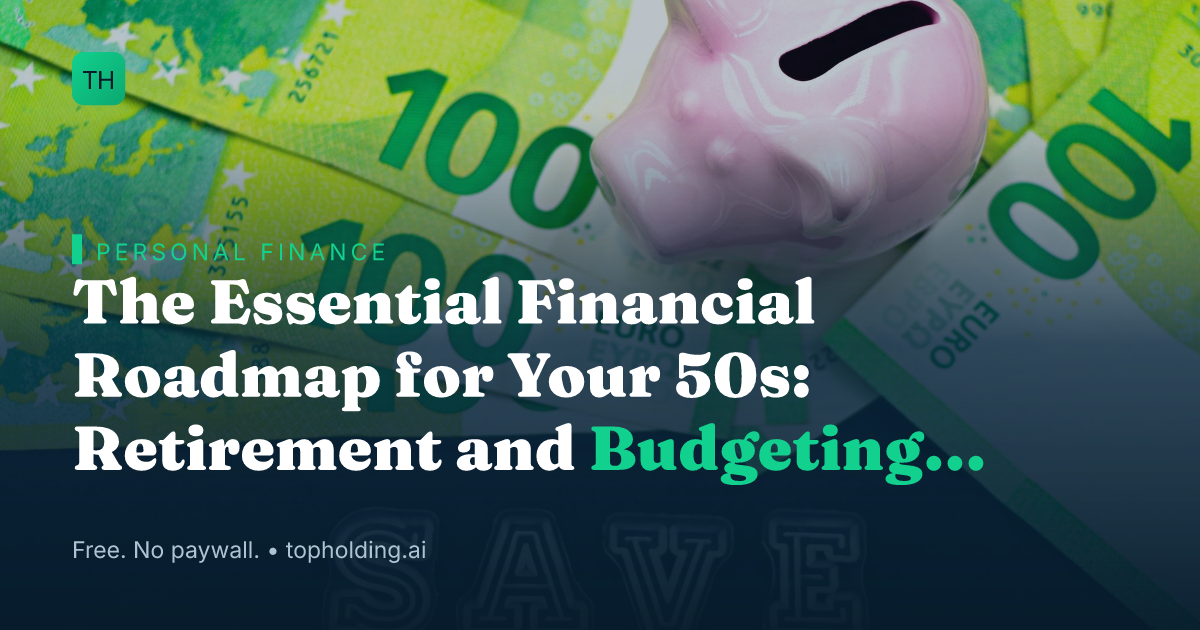 The Essential Financial Roadmap for Your 50s: Retirement and Budgeting Strategies