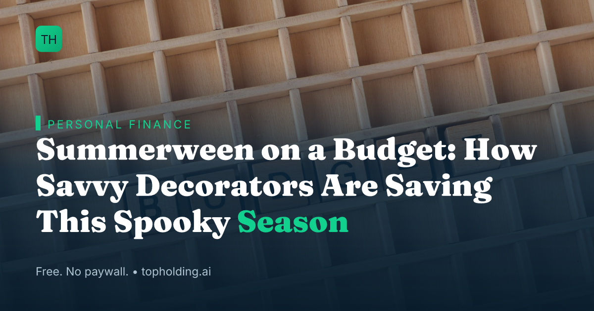 Summerween on a Budget: How Savvy Decorators Are Saving This Spooky Season