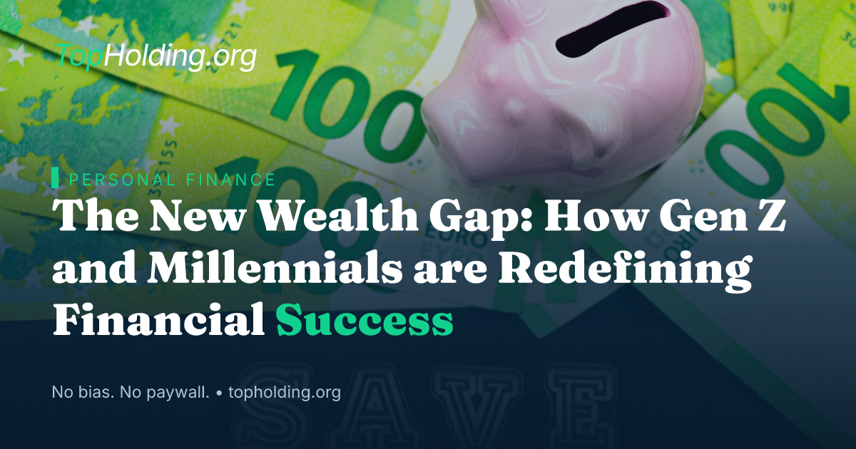The New Wealth Gap: How Gen Z and Millennials are Redefining Financial Success