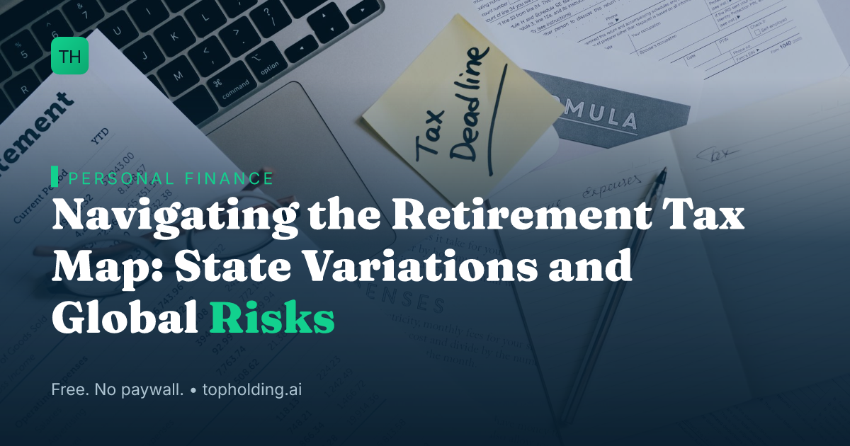 Navigating the Retirement Tax Map: State Variations and Global Risks