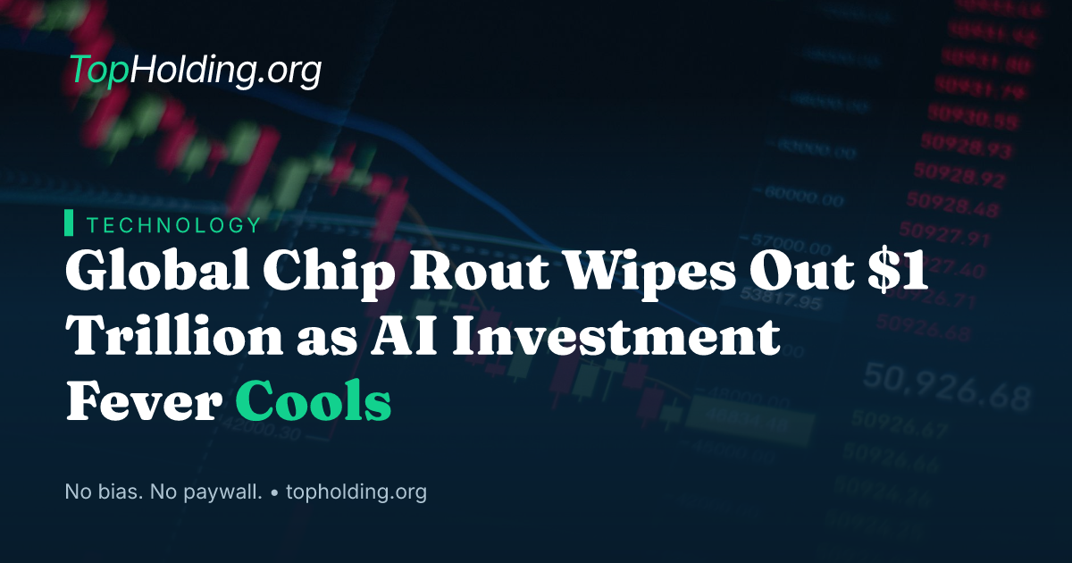 Global Chip Rout Wipes Out $1 Trillion as AI Investment Fever Cools