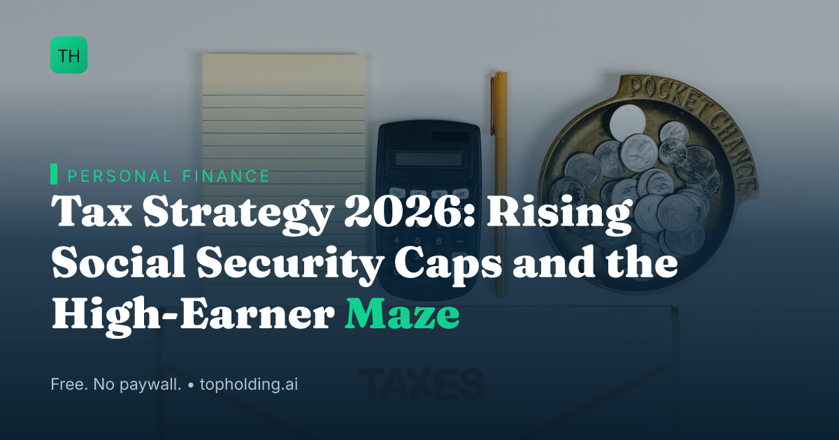Tax Strategy 2026: Rising Social Security Caps and the High-Earner Maze