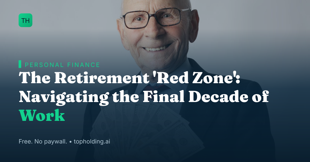 The Retirement 'Red Zone': Navigating the Final Decade of Work