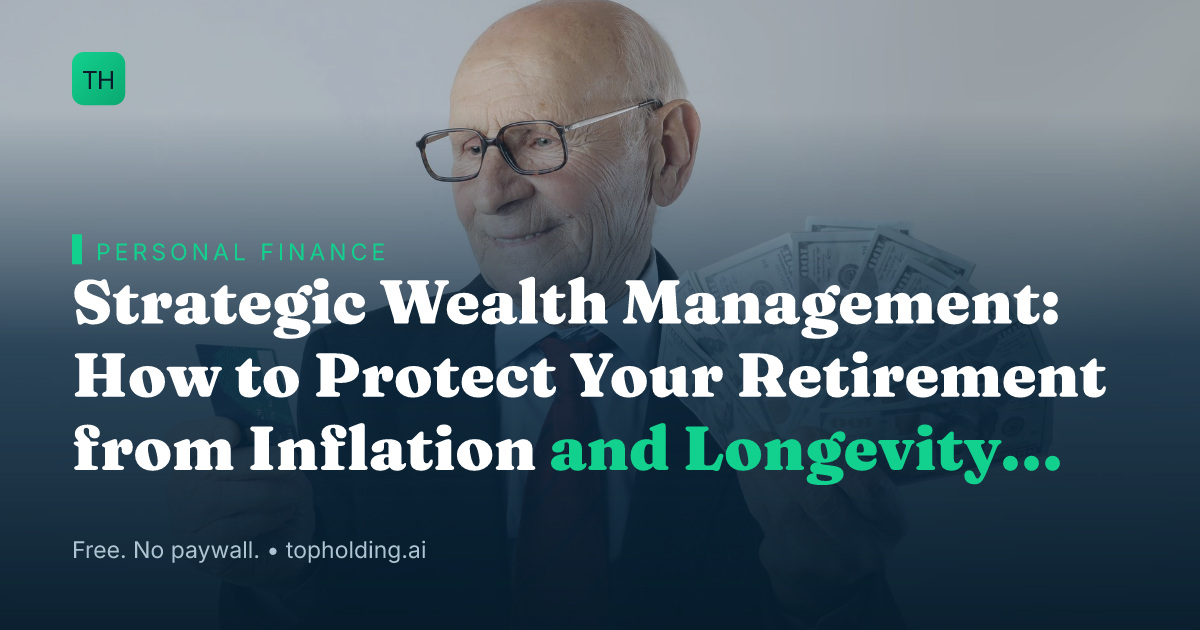 Strategic Wealth Management: How to Protect Your Retirement from Inflation and Longevity Risk