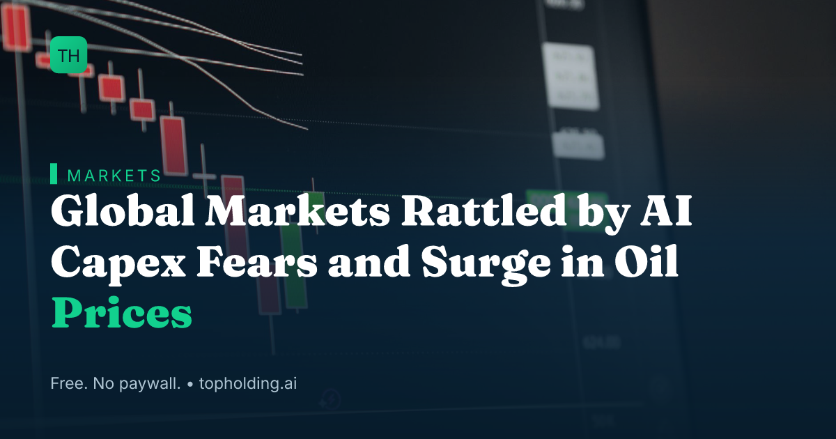 Global Markets Rattled by AI Capex Fears and Surge in Oil Prices
