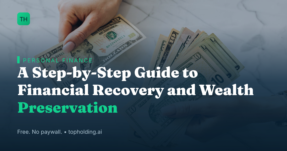 A Step-by-Step Guide to Financial Recovery and Wealth Preservation