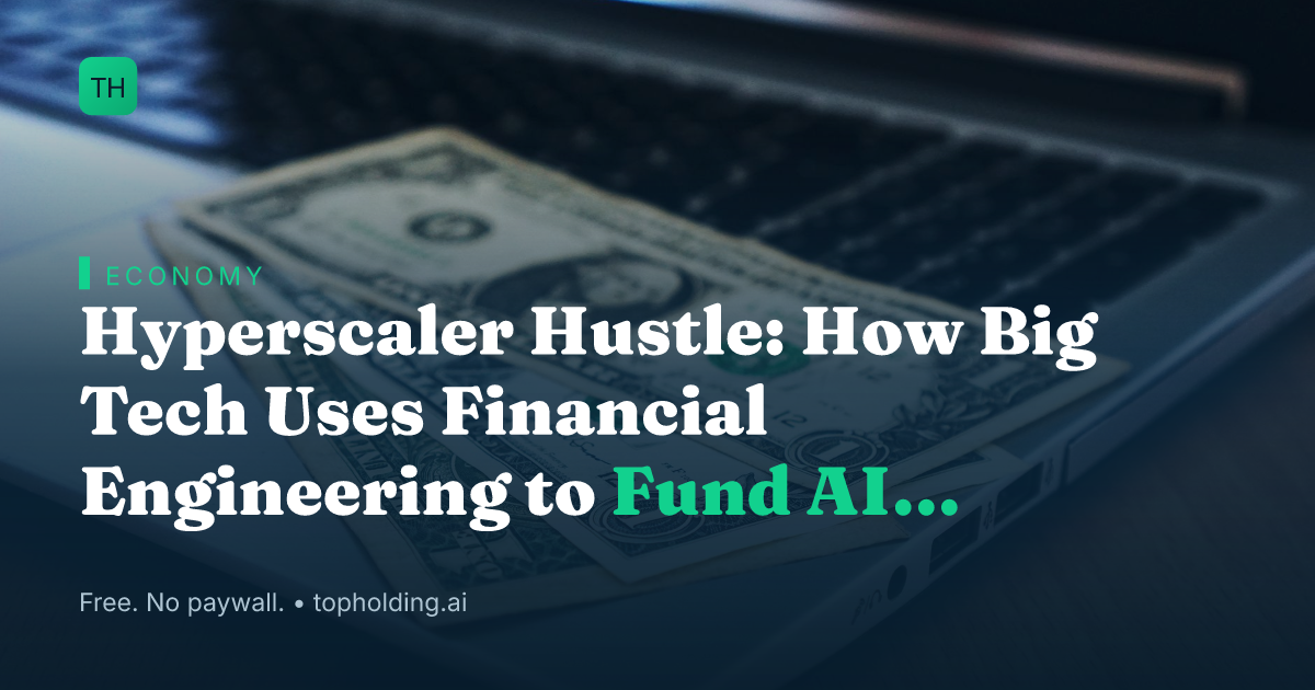 Hyperscaler Hustle: How Big Tech Uses Financial Engineering to Fund AI Buildout