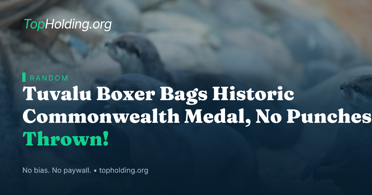 Tuvalu Boxer Bags Historic Commonwealth Medal, No Punches Thrown!